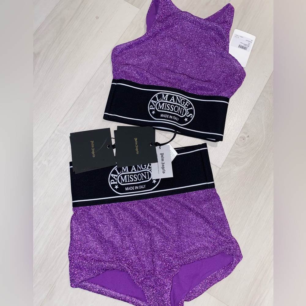 Palm Angels 2 piece set. Size small